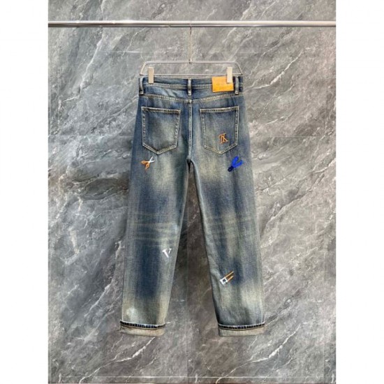 2024SS LOUIS VUITTON jeans for a casual look 2024SS LOUIS VUITTON jeans for a casual look