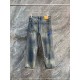 2024SS LOUIS VUITTON jeans for a casual look 2024SS LOUIS VUITTON jeans for a casual look