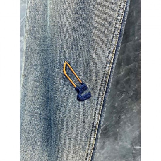 2024SS LOUIS VUITTON jeans for a casual look 2024SS LOUIS VUITTON jeans for a casual look