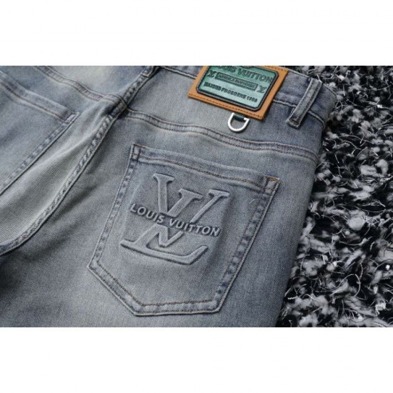 2024SS Summer coordination main class LOUIS VUITTON Louis Vuitton jeans 2024SS Summer coordination main class LOUIS VUITTON Louis Vuitton jeans