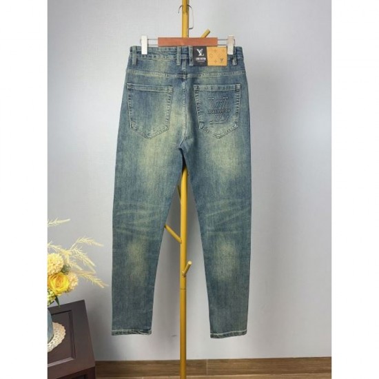 2024SS Summer Popular Standard LOUIS VUITTON Louis Vuitton Jeans 2024SS Summer Popular Standard LOUIS VUITTON Louis Vuitton Jeans