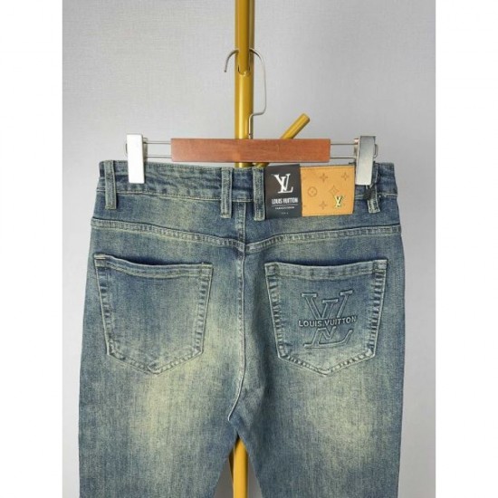 2024SS Summer Popular Standard LOUIS VUITTON Louis Vuitton Jeans 2024SS Summer Popular Standard LOUIS VUITTON Louis Vuitton Jeans