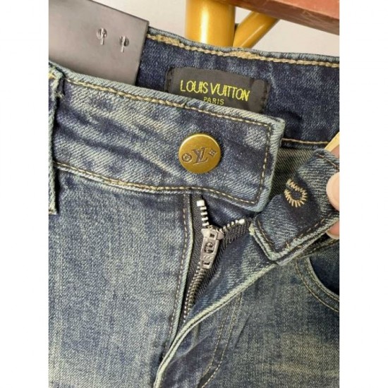 2024SS Summer Popular Standard LOUIS VUITTON Louis Vuitton Jeans 2024SS Summer Popular Standard LOUIS VUITTON Louis Vuitton Jeans