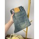 2024SS Summer Popular Standard LOUIS VUITTON Louis Vuitton Jeans 2024SS Summer Popular Standard LOUIS VUITTON Louis Vuitton Jeans