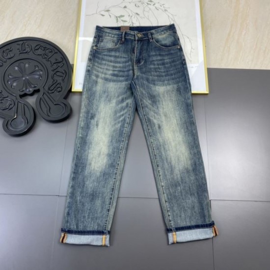 2024SS Popular Spring/Summer New Items LOUIS VUITTON Louis Vuitton Jeans 2024SS Popular Spring/Summer New Items LOUIS VUITTON Louis Vuitton Jeans