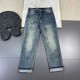 2024SS Popular Spring/Summer New Items LOUIS VUITTON Louis Vuitton Jeans 2024SS Popular Spring/Summer New Items LOUIS VUITTON Louis Vuitton Jeans