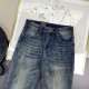 2024SS Popular Spring/Summer New Items LOUIS VUITTON Louis Vuitton Jeans 2024SS Popular Spring/Summer New Items LOUIS VUITTON Louis Vuitton Jeans