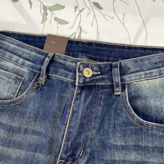 2024SS Popular Spring/Summer New Items LOUIS VUITTON Louis Vuitton Jeans 2024SS Popular Spring/Summer New Items LOUIS VUITTON Louis Vuitton Jeans