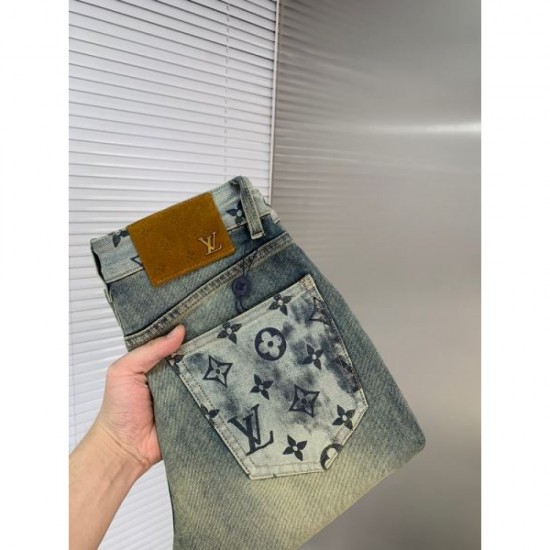 2024SS Popular ☆ Recommended for summer LOUIS VUITTON Jeans 2024SS Popular ☆ Recommended for summer LOUIS VUITTON Jeans