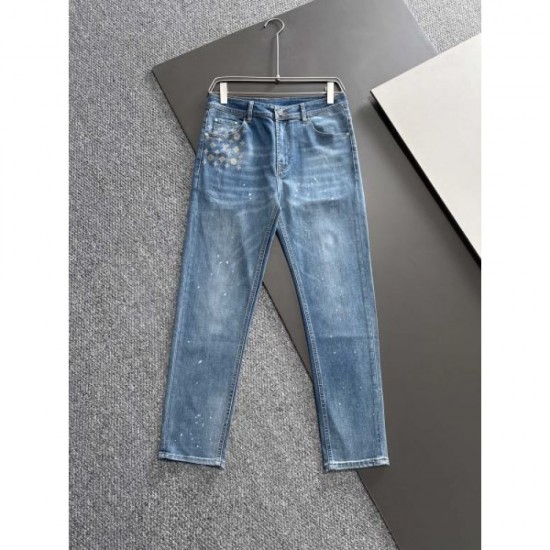 2024SS Latest Design LOUIS VUITTON Men's Jeans 2024SS Latest Design LOUIS VUITTON Men's Jeans