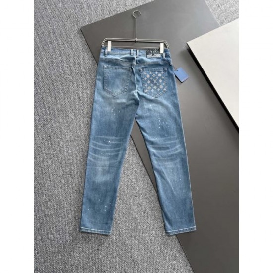 2024SS Latest Design LOUIS VUITTON Men's Jeans 2024SS Latest Design LOUIS VUITTON Men's Jeans