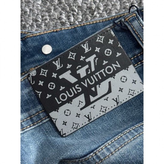 2024SS Latest Design LOUIS VUITTON Men's Jeans 2024SS Latest Design LOUIS VUITTON Men's Jeans