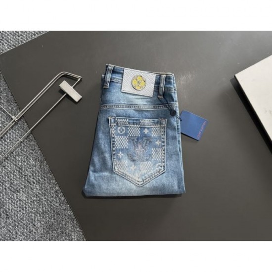 2024SS Lowest Price Popular Items LOUIS VUITTON Men's Jeans 2024SS Lowest Price Popular Items LOUIS VUITTON Men's Jeans