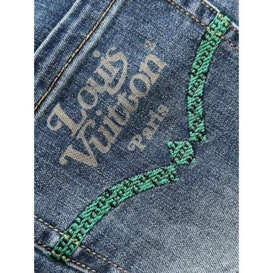 2024SS Stock Clearance SALE LOUIS VUITTON Men's Jeans 2024SS Stock Clearance SALE LOUIS VUITTON Men's Jeans