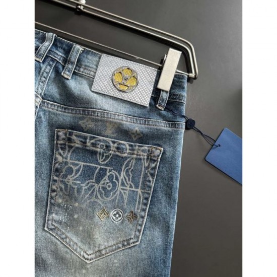 2024SS In Stock Immediately Available LOUIS VUITTON Men's Jeans 2024SS In Stock Immediately Available LOUIS VUITTON Men's Jeans