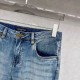 2024SS Scandinavian brand LOUIS VUITTON Louis Vuitton men's jeans 2024SS Scandinavian brand LOUIS VUITTON Louis Vuitton men's jeans