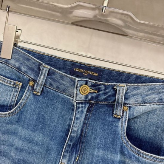2024SS Popular Sale LOUIS VUITTON Men's Jeans 2024SS Popular Sale LOUIS VUITTON Men's Jeans