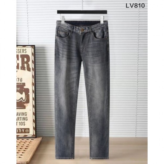 2024SS Cheap & High Quality LOUIS VUITTON Men's Jeans 2024SS Cheap & High Quality LOUIS VUITTON Men's Jeans