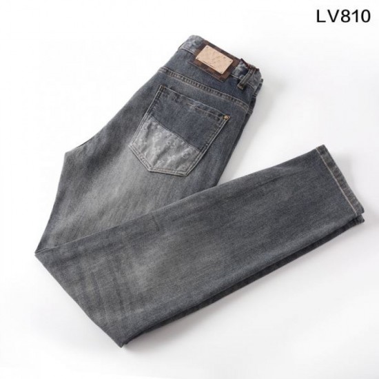 2024SS Cheap & High Quality LOUIS VUITTON Men's Jeans 2024SS Cheap & High Quality LOUIS VUITTON Men's Jeans