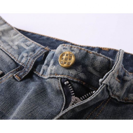 2024SS Cheap & High Quality LOUIS VUITTON Men's Jeans 2024SS Cheap & High Quality LOUIS VUITTON Men's Jeans