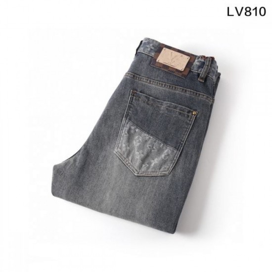 2024SS Cheap & High Quality LOUIS VUITTON Men's Jeans 2024SS Cheap & High Quality LOUIS VUITTON Men's Jeans