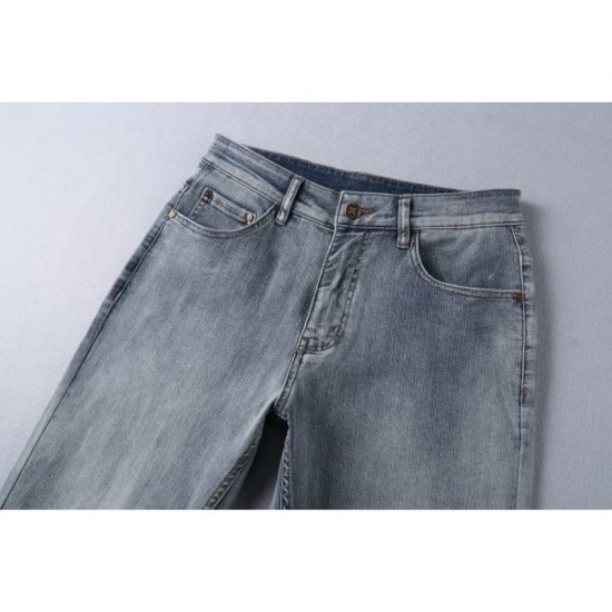 2024SS Low Price High Quality LOUIS VUITTON Men's Jeans 2024SS Low Price High Quality LOUIS VUITTON Men's Jeans