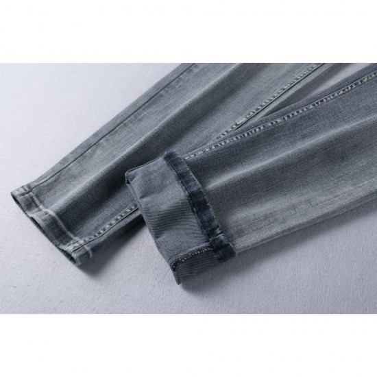 2024SS Low Price High Quality LOUIS VUITTON Men's Jeans 2024SS Low Price High Quality LOUIS VUITTON Men's Jeans