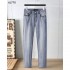 2024SS Stylish with just one piece LOUIS VUITTON Men's jeans