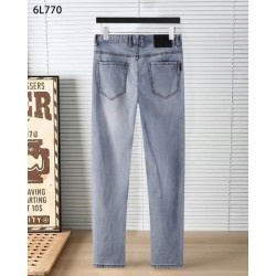 2024SS Stylish with just one piece LOUIS VUITTON Men's jeans
