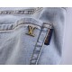 2024SS Stylish with just one piece LOUIS VUITTON Men's jeans 2024SS Stylish with just one piece LOUIS VUITTON Men's jeans