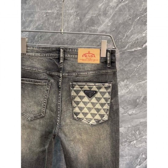 2024SS Items attracting attention from overseas celebrities PRADA Jeans 2024SS Items attracting attention from overseas celebrities PRADA Jeans