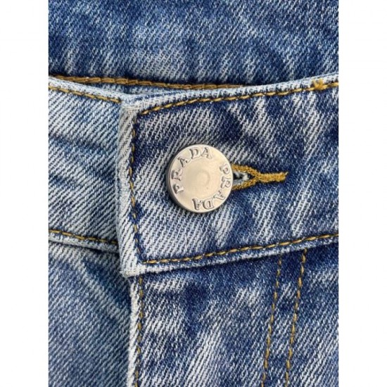 2024SS is especially popular, elegant and sold out immediately PRADA Prada jeans 2024SS is especially popular, elegant and sold out immediately PRADA Prada jeans