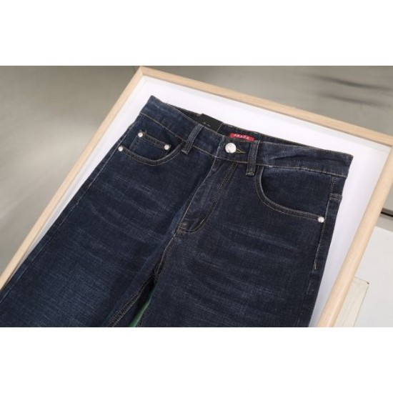 2024SS PRADA jeans that are easy to wear 2024SS PRADA jeans that are easy to wear
