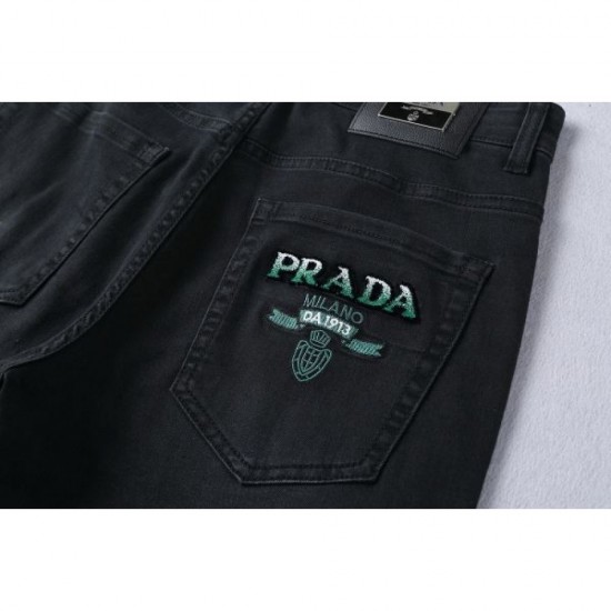 2024SS New spring/summer PRADA jeans that captivate fashionable adults 2024SS New spring/summer PRADA jeans that captivate fashionable adults