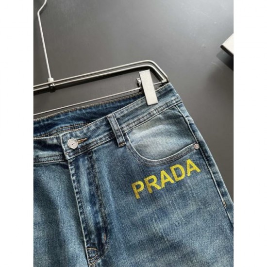 2024SS Overseas Limited Spring/Summer Arrival PRADA Men's Jeans 2024SS Overseas Limited Spring/Summer Arrival PRADA Men's Jeans