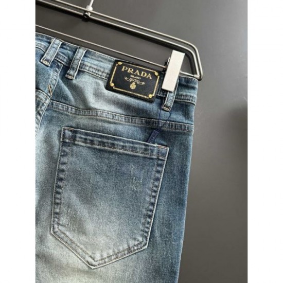 2024SS Overseas Limited Spring/Summer Arrival PRADA Men's Jeans 2024SS Overseas Limited Spring/Summer Arrival PRADA Men's Jeans
