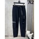 2024SS Summer Elegant Style PRADA Men's Casual Pants 2024SS Summer Elegant Style PRADA Men's Casual Pants