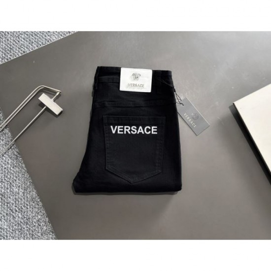2024SS Attract attention VERSACE Men's jeans 2024SS Attract attention VERSACE Men's jeans