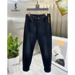 2024SS Mature Atmosphere YSL Yves Saint Laurent Jeans