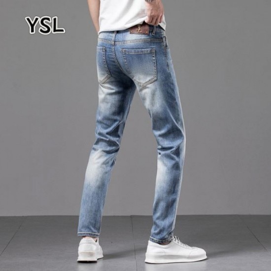 2024SS overwhelmingly popular YSL Yves Saint Laurent jeans 2024SS overwhelmingly popular YSL Yves Saint Laurent jeans