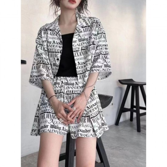2024SS Top and Bottom Set ALEXANDER WANG Overseas Limited! 2024SS Top and Bottom Set ALEXANDER WANG Overseas Limited!