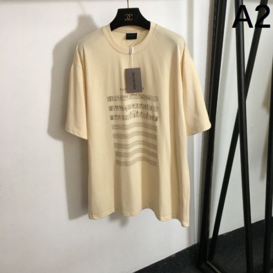 2024SS short sleeve T-shirt BALENCIAGA Balenciaga spring new arrivals attention 2024SS short sleeve T-shirt BALENCIAGA Balenciaga spring new arrivals attention