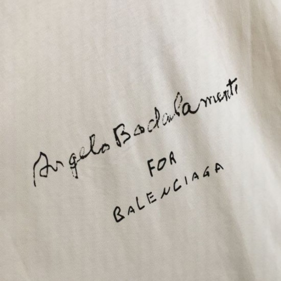 2024SS short sleeve T-shirt BALENCIAGA Balenciaga spring new arrivals attention 2024SS short sleeve T-shirt BALENCIAGA Balenciaga spring new arrivals attention