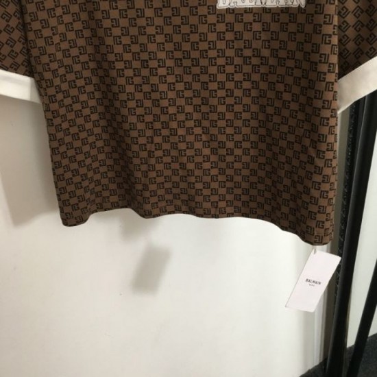 2024SS Short Sleeve T-Shirt BALMAIN New in Spring/Summer Collection 2024SS Short Sleeve T-Shirt BALMAIN New in Spring/Summer Collection