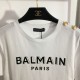 2024SS Short Sleeve T-shirt BALMAIN Popular styles that sold this year 2024SS Short Sleeve T-shirt BALMAIN Popular styles that sold this year