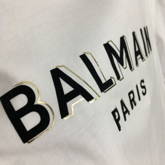 2024SS Short Sleeve T-shirt BALMAIN Popular styles that sold this year 2024SS Short Sleeve T-shirt BALMAIN Popular styles that sold this year