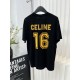 2024SS Short Sleeve T-shirt CELINE Celine's highly popular spring/summer new item 2024SS Short Sleeve T-shirt CELINE Celine's highly popular spring/summer new item