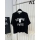 2024SS short sleeve T-shirt CELINE Celine Popular brand this season too 2024SS short sleeve T-shirt CELINE Celine Popular brand this season too