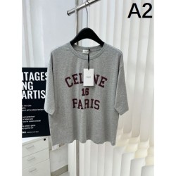 2024SS short sleeve T-shirt CELINE Celine Popular brand this season too