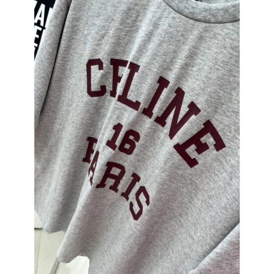 2024SS short sleeve T-shirt CELINE Celine Popular brand this season too 2024SS short sleeve T-shirt CELINE Celine Popular brand this season too